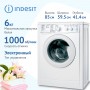 Стиральная машина Indesit IWSC 6105 (CIS)